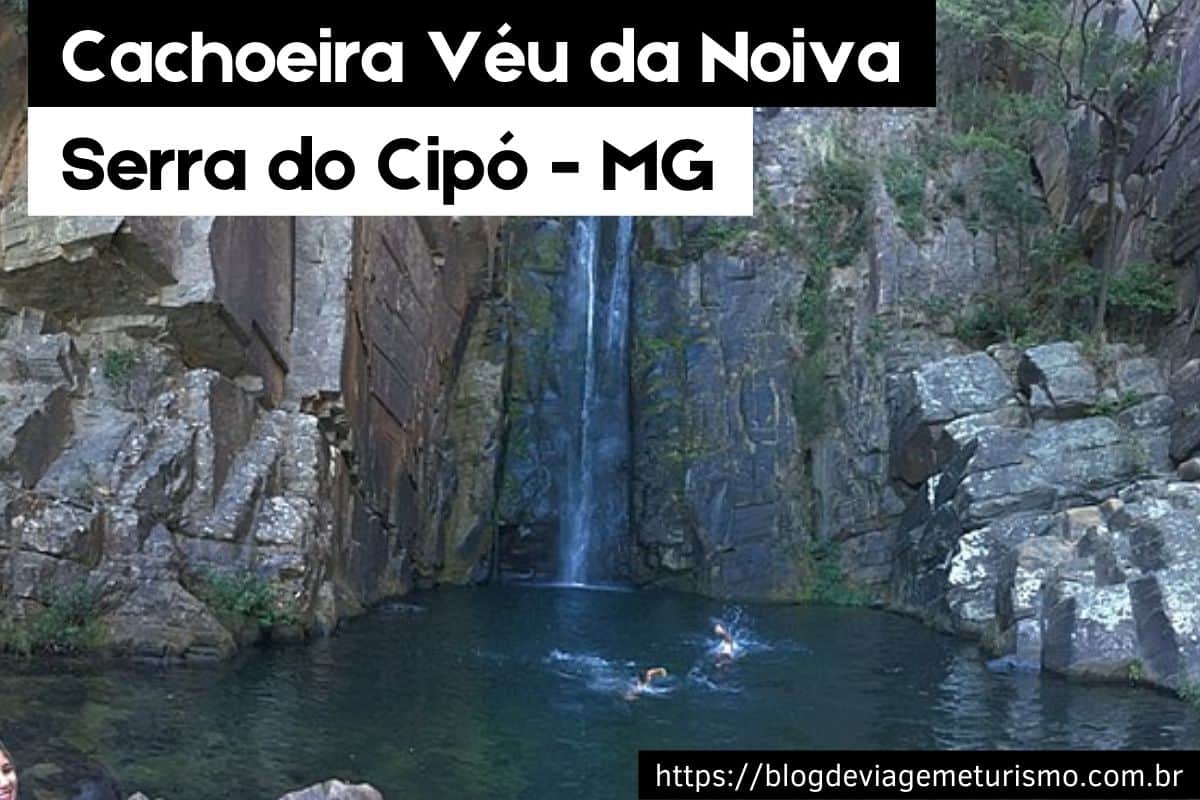 #Pra todos verem: Cachoeira Véu da Noiva - Serra do Cipó - MG