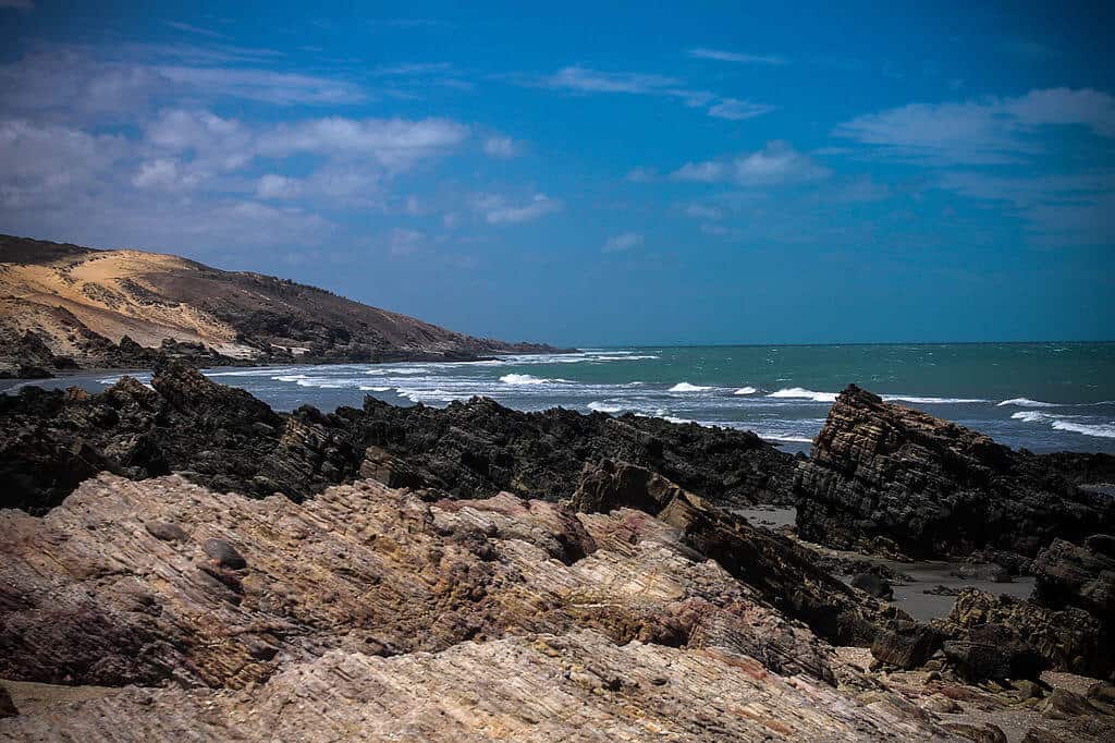 #Pra todos verem:  Praia Malhada - Jericoacoara - Ceará.