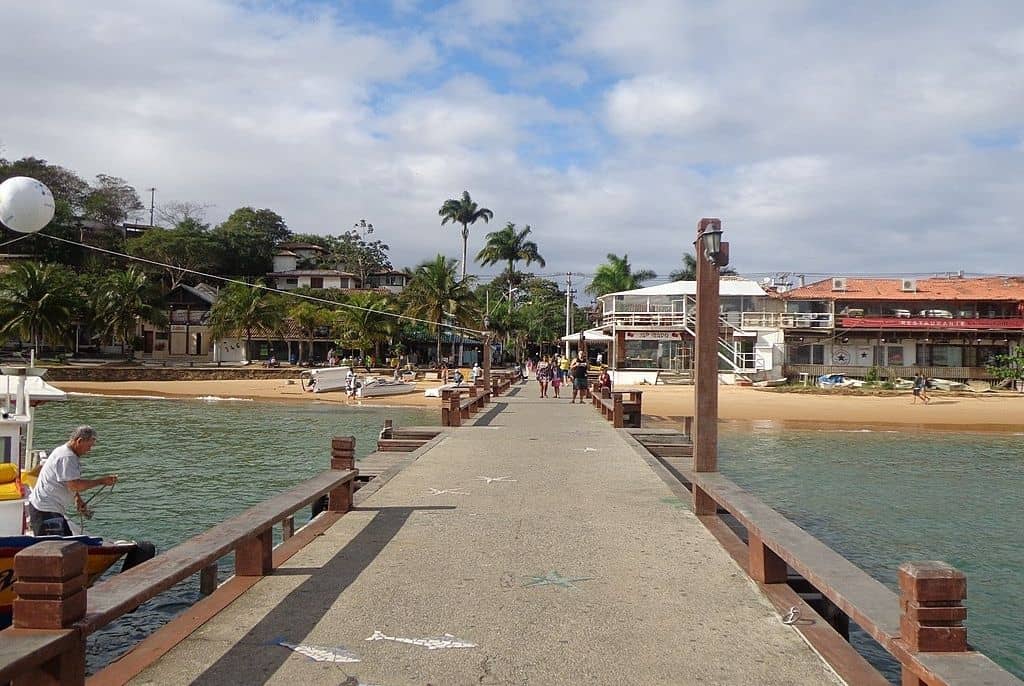 #Pra-todos-verem:Pier-da-Praia-do-Canto-Buzios-RJ