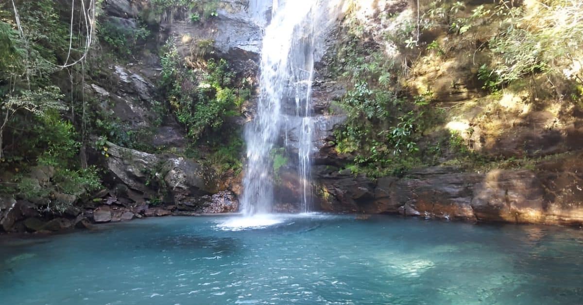 Pra-todos-verem:Cachoeira-de-Santa-Barbara-Chapada-dos-Veadeiros-GO