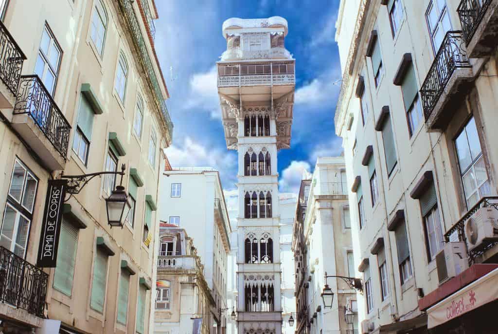 Elevador-de-Santa-justa-Lisboa-Portugal